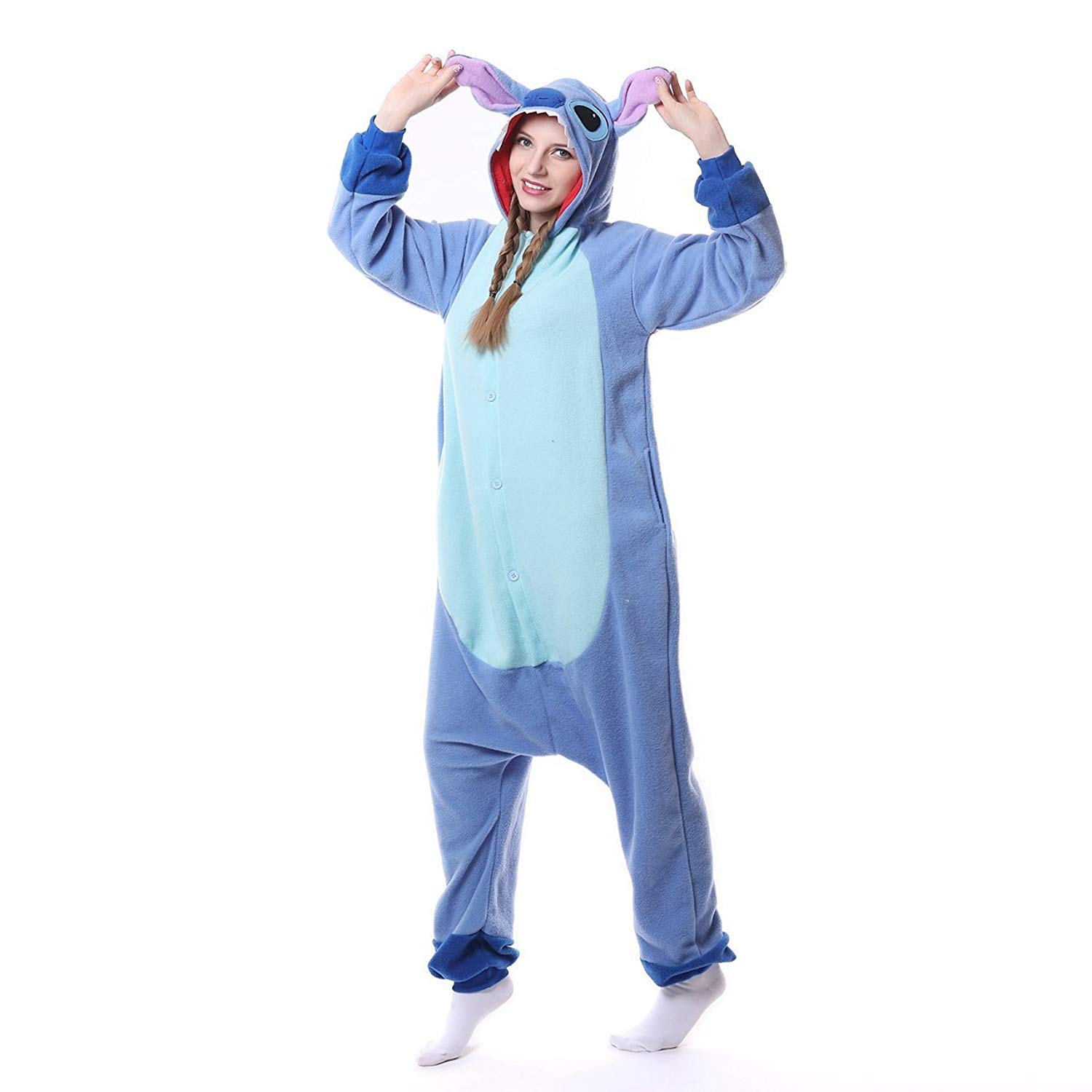 Pyjama Stitch : Combinaison Adulte Et Enfant